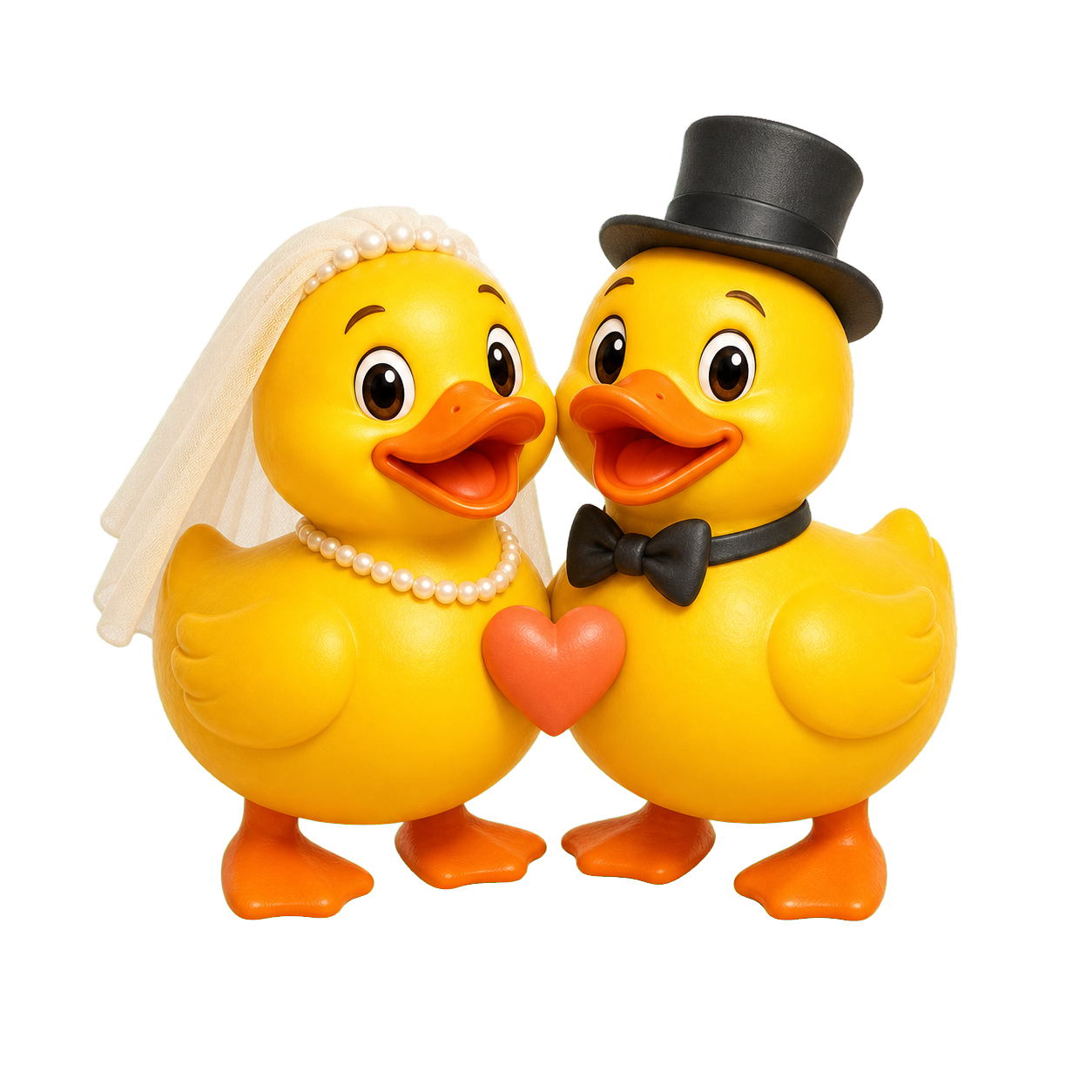 Wedding ducks